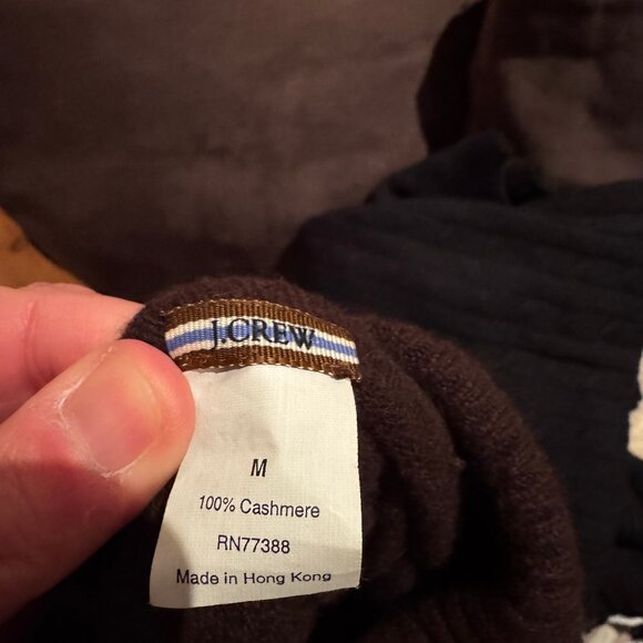 Women's Large 100% Cashmere J.Crew Turtleneck - Picture 2 of 2